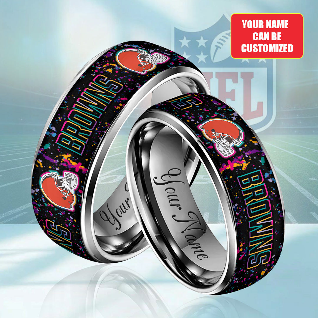 Personalized Cleveland Browns Crucial Catch 2025 Custom Alloy Ring – TANTN15814