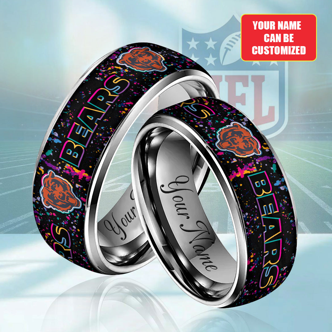 Personalized Chicago Bears Crucial Catch 2025 Custom Alloy Ring – TANTN15815