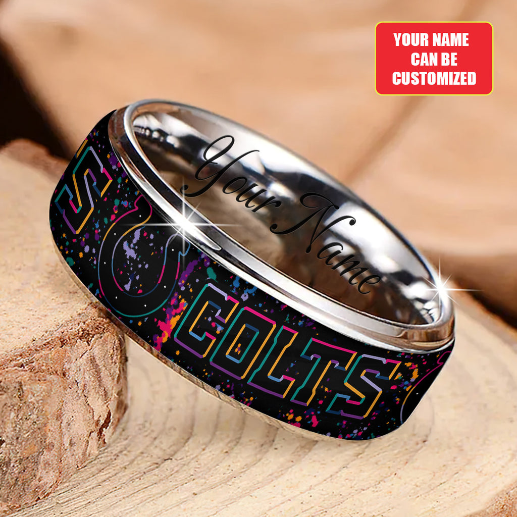 Personalized Indianapolis Colts Crucial Catch 2025 Custom Alloy Ring – TANTN15821