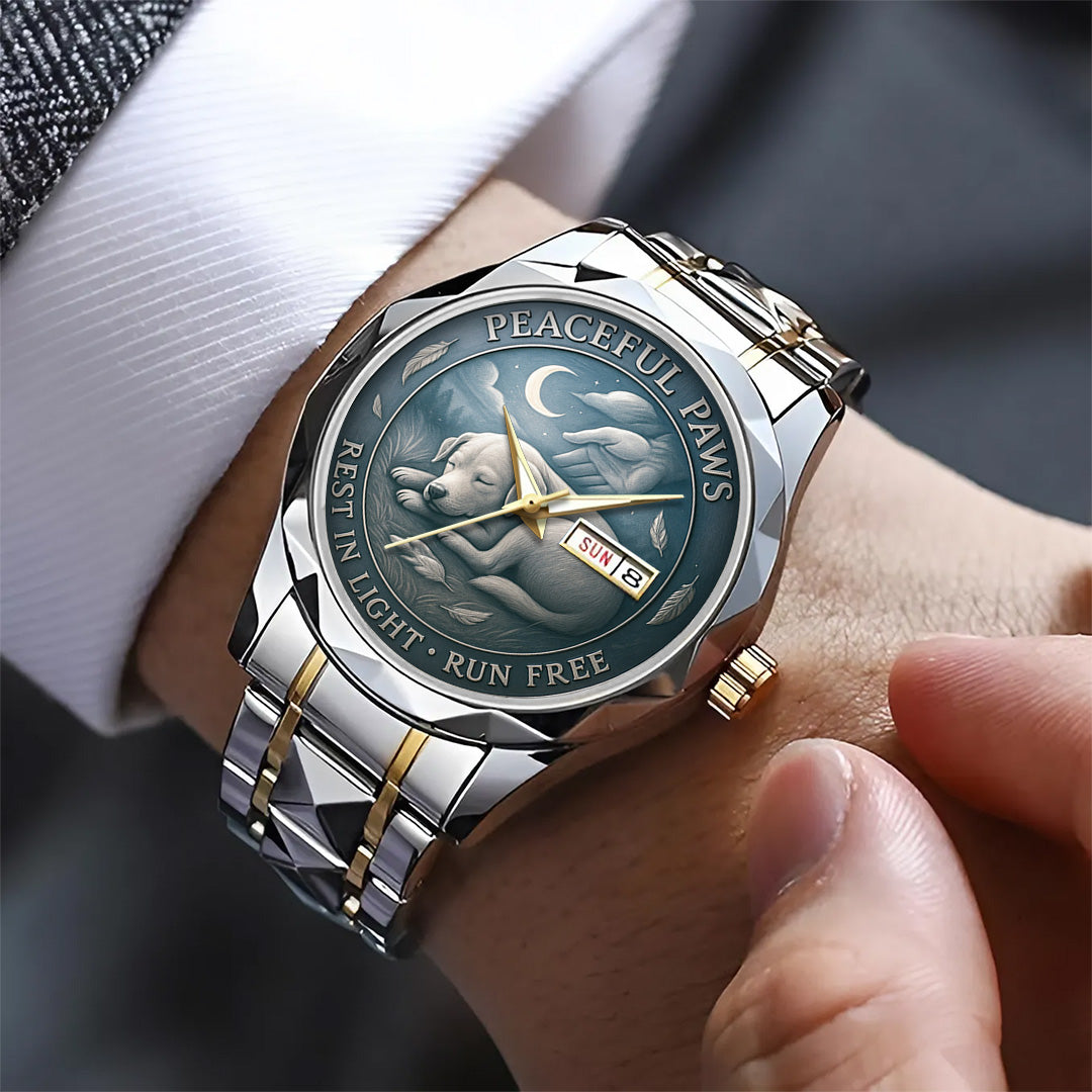 Peaceful Paws Alloy Luxury Quartz Watch – TANTN15862