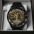 Harley Davidson Black Stainless Steel Watch – TANTN15870