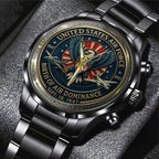 US Air Force Black Stainless Steel Watch – TANTN15885