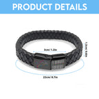 Detroit Lions Crucial Catch 2025 Braided Leather Bracelet – TANTN15920
