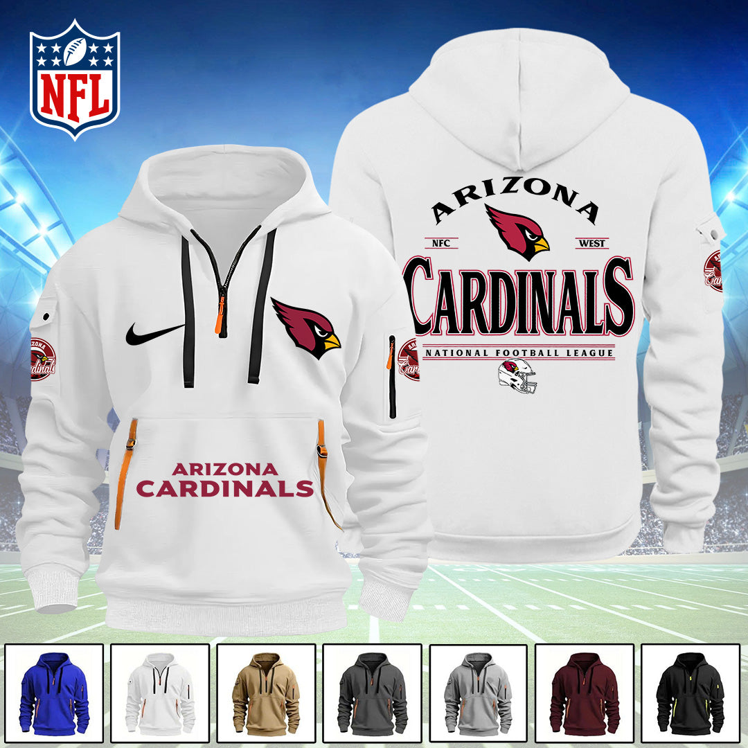Arizona Cardinals 2D Quarter Zip Hoodie – TANTN16102