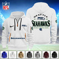 Seattle Seahawks 2D Quarter Zip Hoodie – TANTN16130