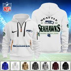 Seattle Seahawks 2D Quarter Zip Hoodie – TANTN16130