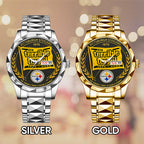 Pittsburgh Steelers The Terrible Towel 2025 Alloy Luxury Quartz Watch – TANTN16136