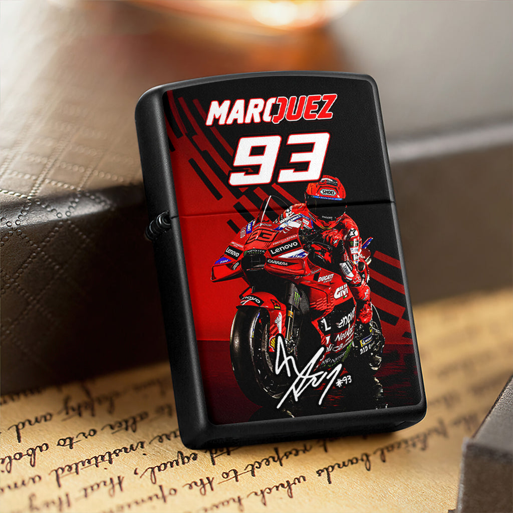 Ducati Lenovo Team x Marc Márquez Zippo Lighter Case (No Insert) – TANTN16403