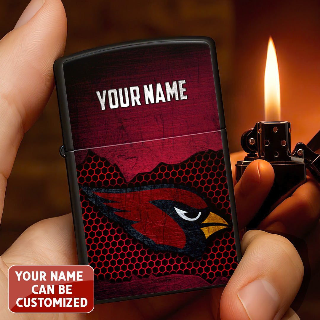 Personalized Arizona Cardinals Zippo Lighter Case (No Insert) – TANTN16514