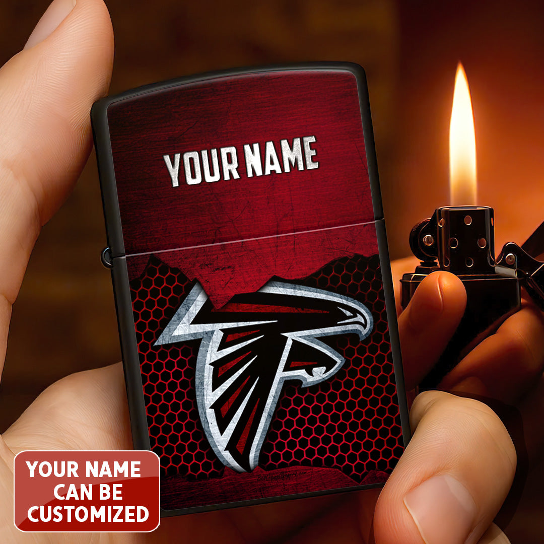 Personalized Atlanta Falcons Zippo Lighter Case (No Insert) – TANTN16515