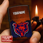 Personalized Chicago Bears Zippo Lighter Case (No Insert) – TANTN16519