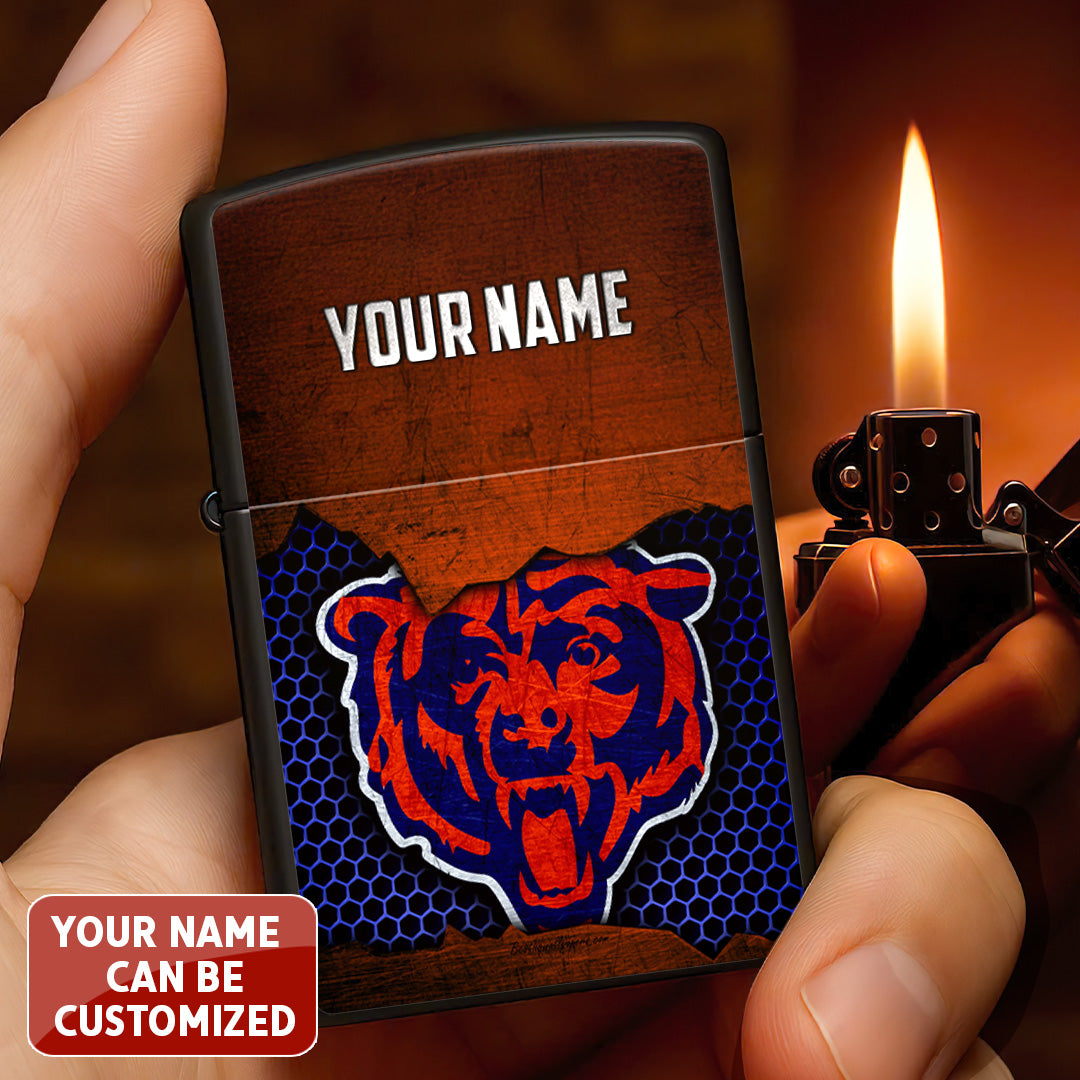 Personalized Chicago Bears Zippo Lighter Case (No Insert) – TANTN16519