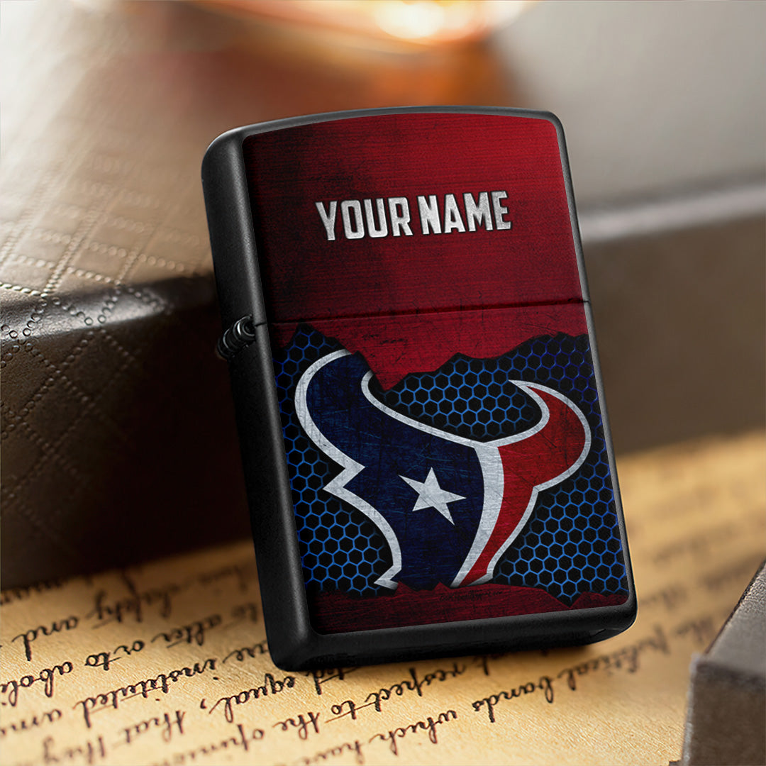 Personalized Houston Texans Zippo Lighter Case (No Insert) – TANTN16526