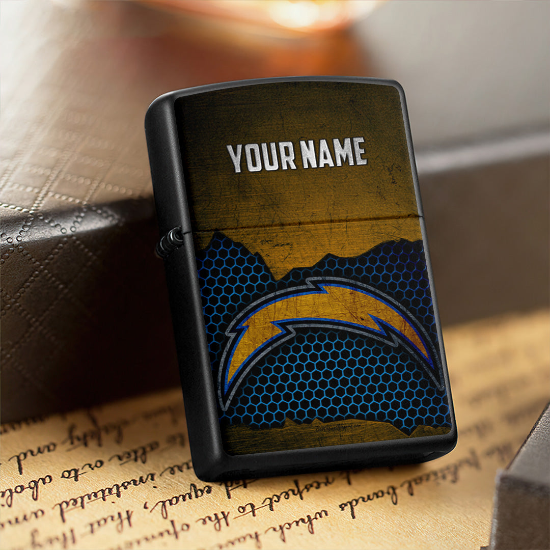 Personalized Los Angeles Chargers Zippo Lighter Case (No Insert) – TANTN16531