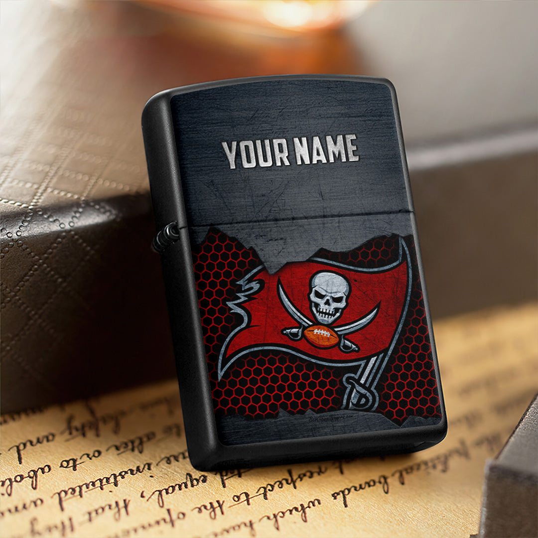 Personalized Tampa Bay Buccaneers Zippo Lighter Case (No Insert) – TANTN16543