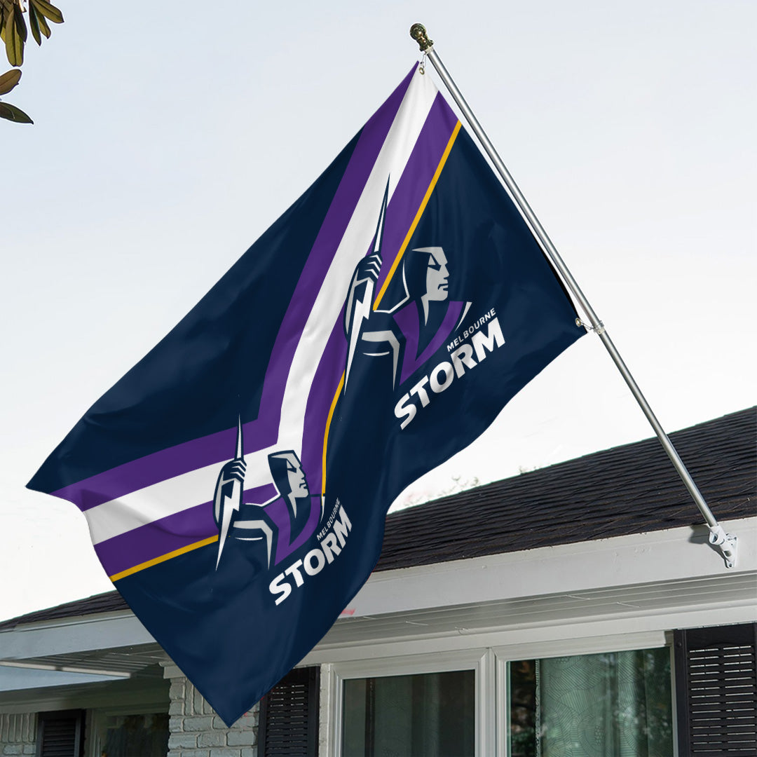 Melbourne Storm 3D House Flag – TANTN17037