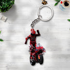 Ducati Lenovo Team x Marc Márquez Custom Shape 2-sided Keychain – TANTN17210