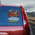 Brisbane Broncos Premiers 2025 3D Car Sticker – TANTN17244