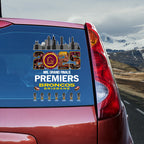 Brisbane Broncos Premiers 2025 3D Car Sticker – TANTN17244
