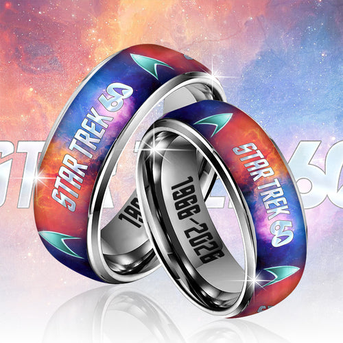 Star Trek 60th Anniversary Custom Alloy Ring – TANTN17255