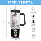 Personalized Ghost Band 40oz Tumbler – TANTN17564