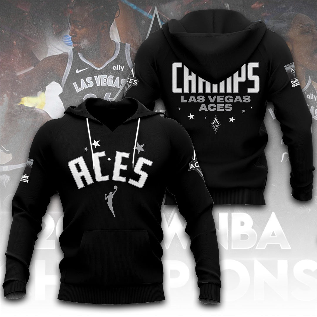 Las Vegas Aces 2025 WNBA Finals Champions 3D Apparel – TANTN17352