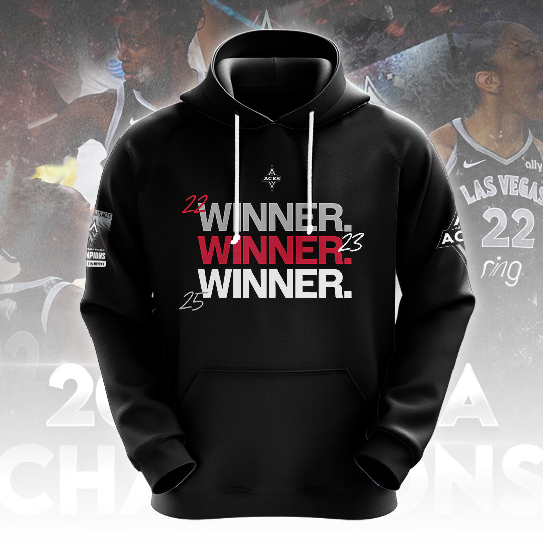 Las Vegas Aces 2025 WNBA Finals Champions 3D Apparel – TANTN17471