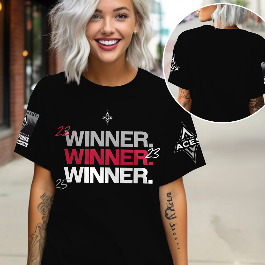 Las Vegas Aces 2025 WNBA Finals Champions 3D Apparel – TANTN17471