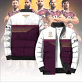 Brisbane Broncos 2025 NRL Premiers 3D Cotton-Padded Jacket – TANTN17487
