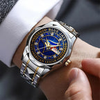 Toronto Blue Jays 2025 American League Champions Alloy Luxury Quartz Watch – TANTN17722