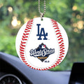 Los Angeles Dodgers World Series 2025 Custom shape 2-sided Acrylic Car Ornament – TANTN17798