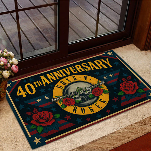 Guns N' Roses 40th Anniversary Doormat – TANTN17866