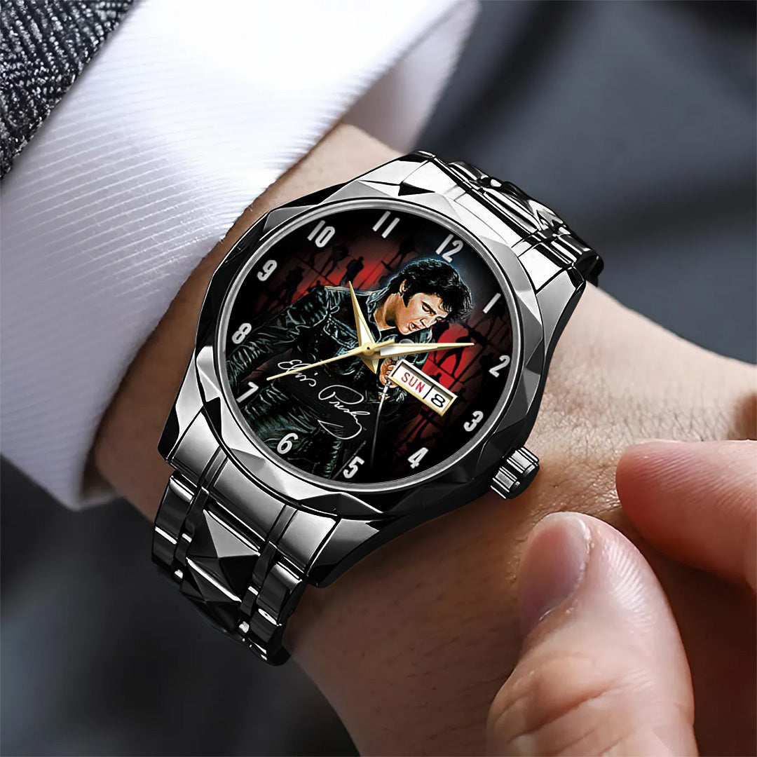 Elvis Presley Alloy Luxury Quartz Watch – TANTN17871