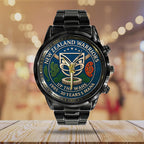 New Zealand Warriors 30th Anniversary Black Stainless Steel Watch – TANTN17876