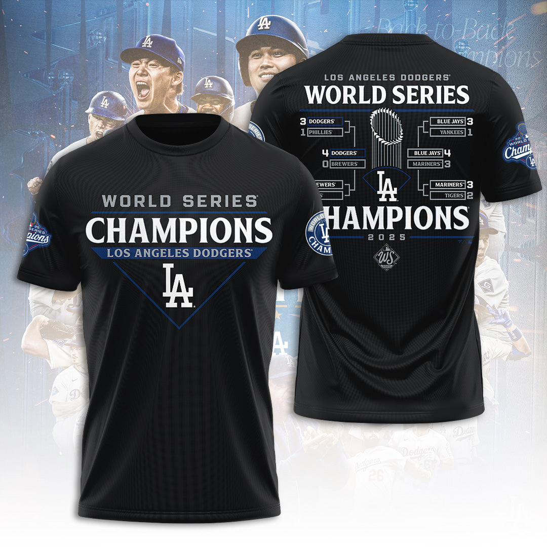 Los Angeles Dodgers World Series 2025 3D Apparel – TANTN18069
