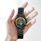 Los Angeles Dodgers World Series 2025 Black Stainless Steel Watch – TANTN18083