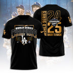 Los Angeles Dodgers World Series 2025 3D Apparel – TANTN18206