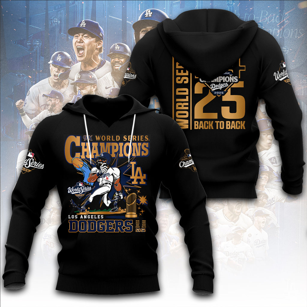 Los Angeles Dodgers World Series 2025 3D Apparel – TANTN18246