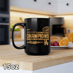 Los Angeles Dodgers 2025 World Series Champions Ceramic Mug – TANTN18329