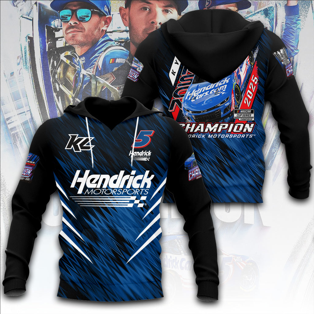 Kyle Larson 2025 NASCAR Cup Series Champion 3D Apparel – TANTN18387