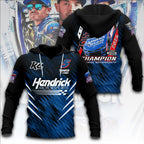 Kyle Larson 2025 NASCAR Cup Series Champion 3D Apparel – TANTN18387