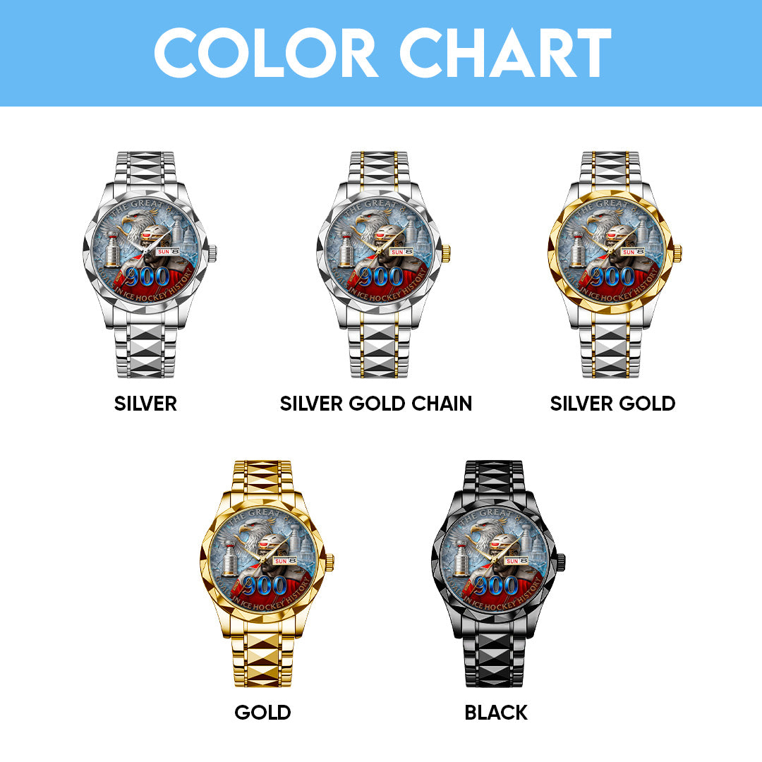 Alex Ovechkin x Washington Capitals Alloy Luxury Quartz Watch – TANTN18404
