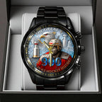 Alex Ovechkin x Washington Capitals Black Stainless Steel Watch – TANTN18405