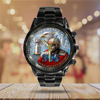 Alex Ovechkin x Washington Capitals Black Stainless Steel Watch – TANTN18405