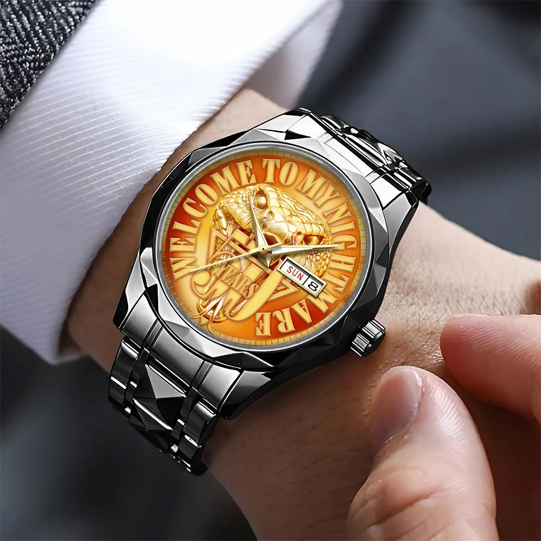 Alice Cooper Welcome to My Nightmare 50th Anniversary Alloy Luxury Quartz Watch – TANTN18492