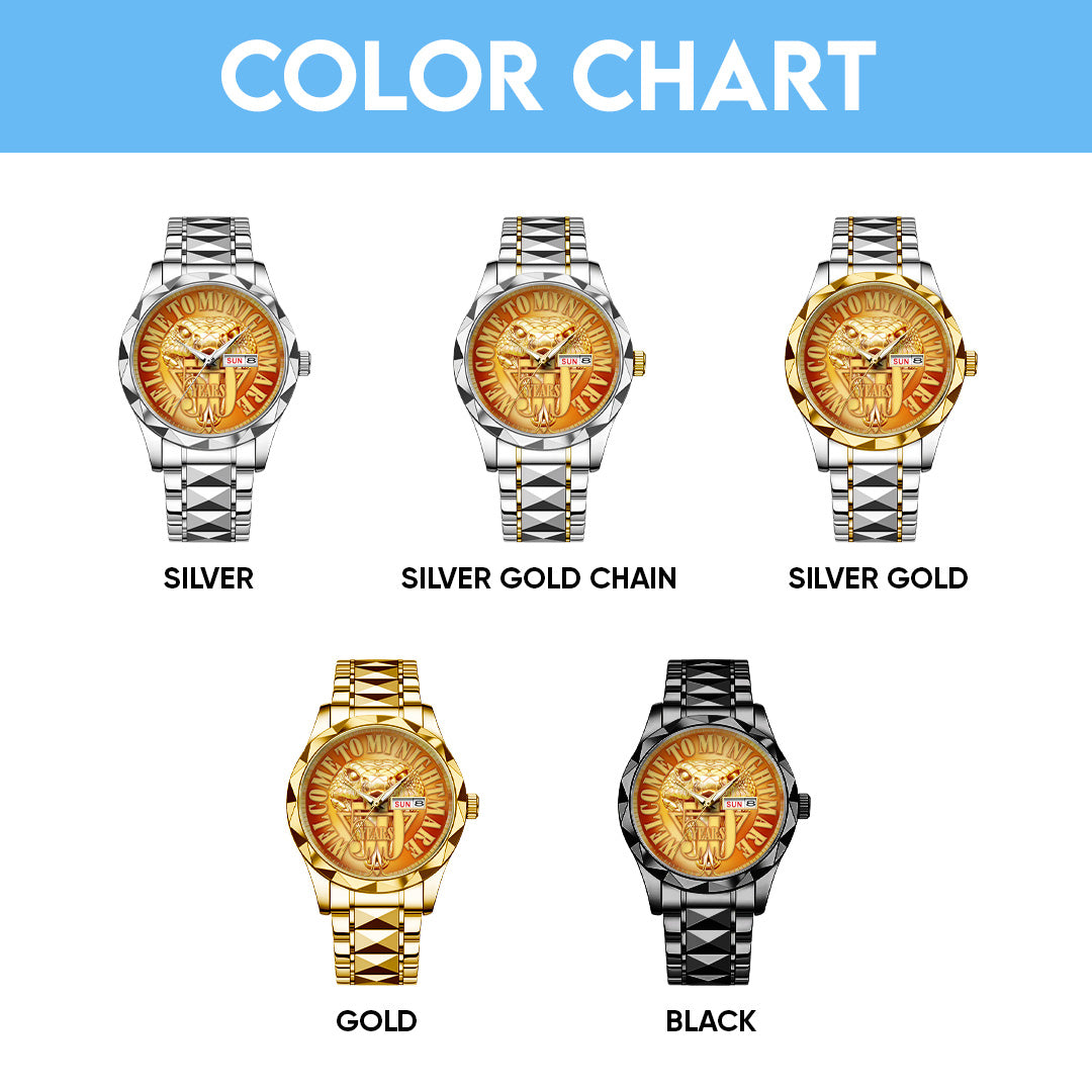 Alice Cooper Welcome to My Nightmare 50th Anniversary Alloy Luxury Quartz Watch – TANTN18492