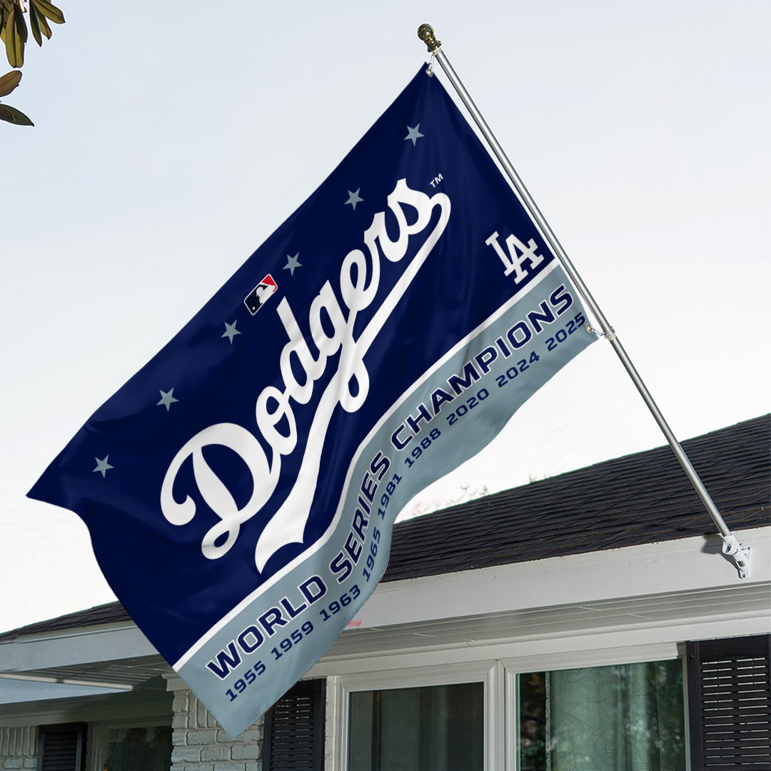 Los Angeles Dodgers World Series 2025 3D Double-side House Flag – TANTN18898