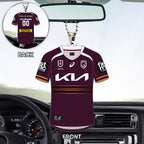 Personalized Brisbane Broncos 2026 Custom shape 2-sided Acrylic Car Ornament – TANTN18936