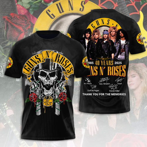 Guns N' Roses 3D Apparel – TANTN19099