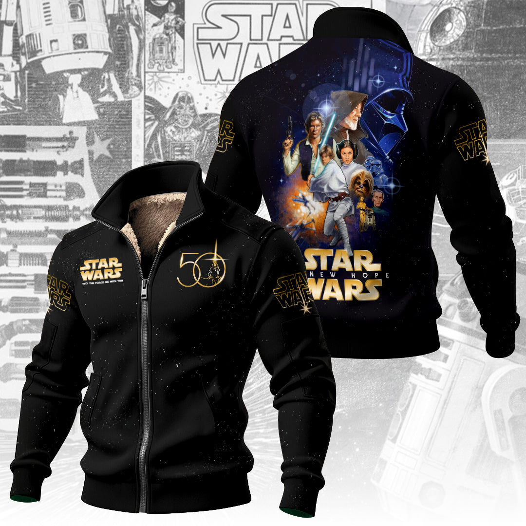 Star Wars Thick Knit Fleece Jacket – TANTN19128